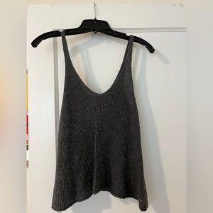 AE Gray Sweater Tank
